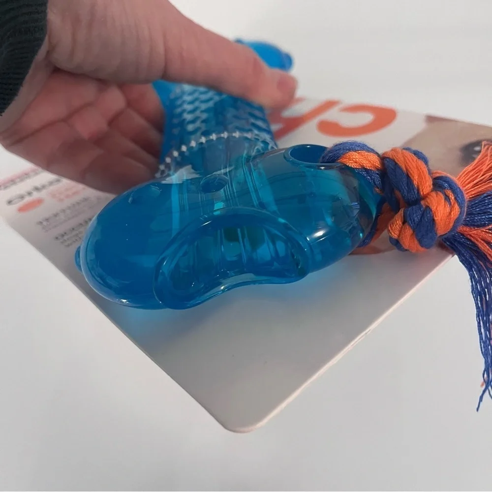 Petstages Orka Bone Dog Chew Toy - Durable Dental Toy for Medium/Large Dogs-NWT